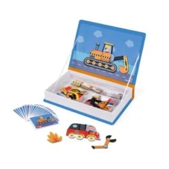 Janod Magnetibook Bolides -Jouets Pour Enfants Boutique magnetibook bolides 3