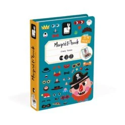 Janod Magnetibook Crazy Face Garçon -Jouets Pour Enfants Boutique magnetibook crazy face 5
