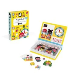 Janod Magnetibook J'apprends L'heure -Jouets Pour Enfants Boutique magnetibook j apprends l heure 4