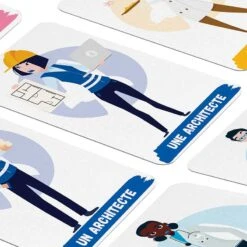 Mémo De L'égalité - Métiers - Jeu De Mémoire -Jouets Pour Enfants Boutique memo de l egalite jeu de memoire 2