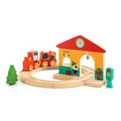 Minitrain Circuit De Train En Bois Djeco Dès 18 Mois 7 Minitrain Circuit De Train En Bois Djeco Dès 18 Mois -Jouets Pour Enfants Boutique minitrain circuit de train djeco 2