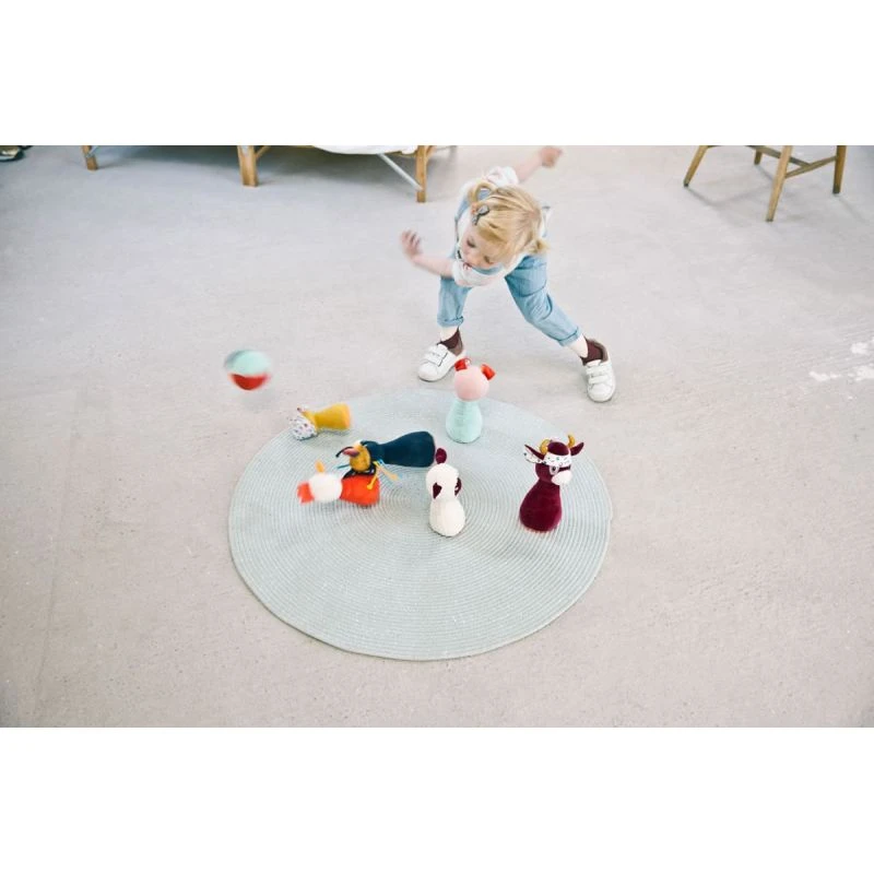 Lilliputiens Mon Premier Jeu De Quilles Ferme 2 Lilliputiens Mon Premier Jeu De Quilles Ferme – Image 2