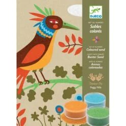 Djeco Oiseaux De Paradis - Sables Colorés -Jouets Pour Enfants Boutique oiseaux de paradis sables colores 2