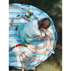 Outdoor Stripes / Sac Rangement Tapis - Play And Go -Jouets Pour Enfants Boutique outdoor stripes sac rangement tapis play and go 5
