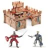 Pack Château Médiéval Djeco + Figurines Papo