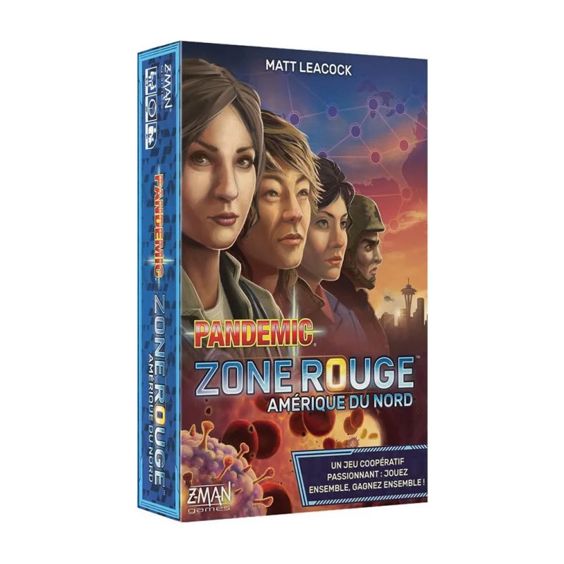 ASMODEE Pandemic Zone Rouge : Amérique Du Nord 1 ASMODEE Pandemic Zone Rouge : Amérique Du Nord