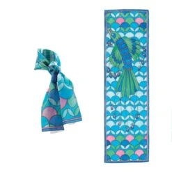 Peinture Sur Soie "Le Paon" - Djeco -Jouets Pour Enfants Boutique peinture sur soie le paon djeco 2