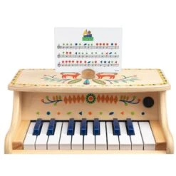 Piano En Bois électronique Enfant Animambo Djeco -Jouets Pour Enfants Boutique piano animambo djeco 5
