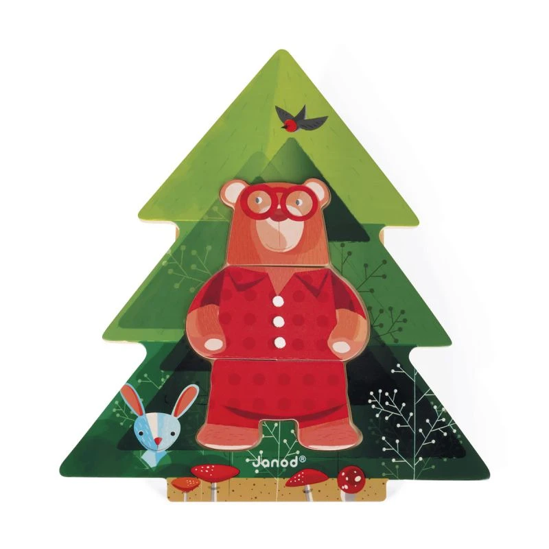 Janod Puzzle 2 Ans Pyjamas Party Zigolos 5 Janod Puzzle 2 Ans Pyjamas Party Zigolos – Image 5