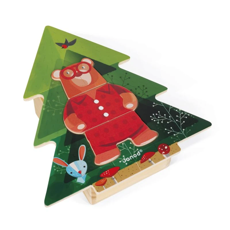 Janod Puzzle 2 Ans Pyjamas Party Zigolos 8 Janod Puzzle 2 Ans Pyjamas Party Zigolos – Image 8