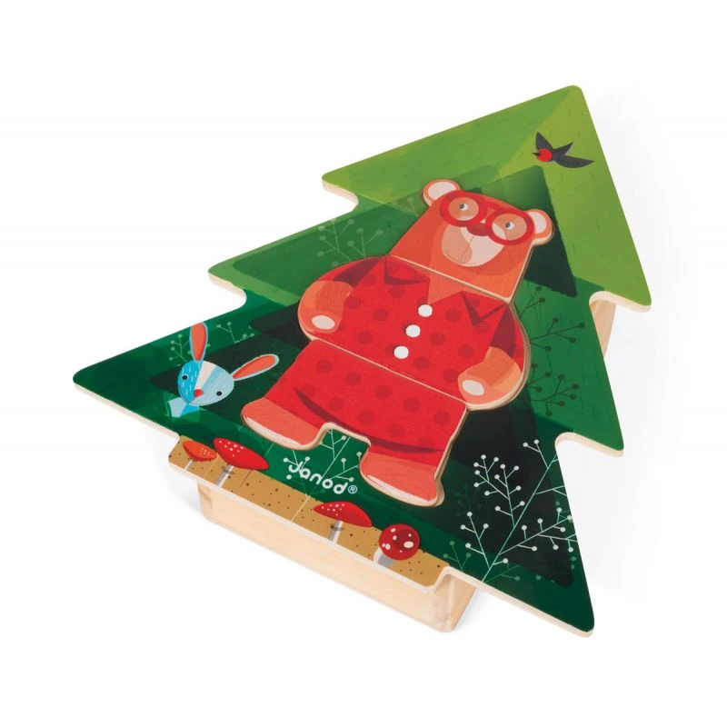 Janod Puzzle 2 Ans Pyjamas Party Zigolos 9 Janod Puzzle 2 Ans Pyjamas Party Zigolos – Image 9