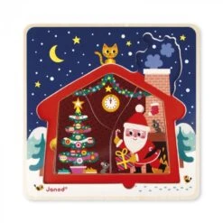 Janod Puzzle 3 Niveaux La Nuit De Noël 9 Janod Puzzle 3 Niveaux La Nuit De Noël -Jouets Pour Enfants Boutique puzzle 3 niveaux la nuit de noel 4