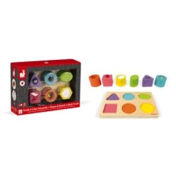Puzzle 6 Cubes Sensoriels Janod -Jouets Pour Enfants Boutique puzzle 6 cubes sensoriel janod 6