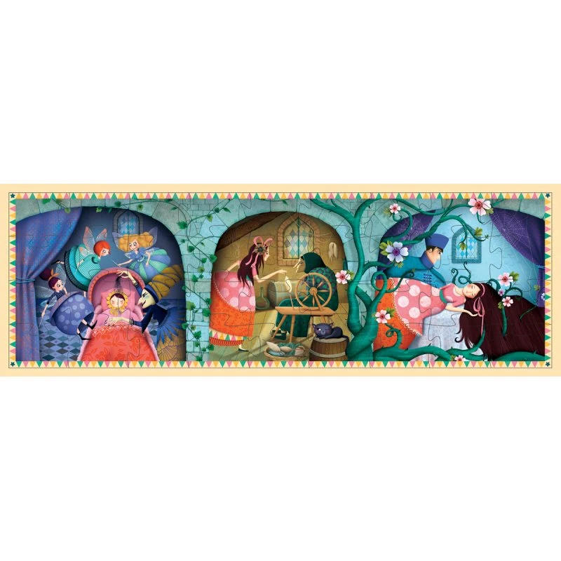 Puzzle Djeco 4 Ans Belle Aux Bois Dormant 36 Pièces 2 Puzzle Djeco 4 Ans Belle Aux Bois Dormant 36 Pièces – Image 2
