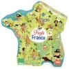 Vilac Puzzle Carte Des Merveilles De France 300 Pièces