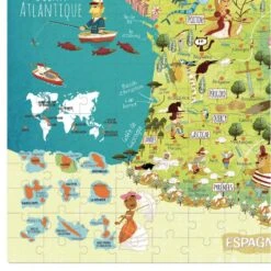 Vilac Puzzle Carte Des Merveilles De France 300 Pièces 11 Vilac Puzzle Carte Des Merveilles De France 300 Pièces -Jouets Pour Enfants Boutique puzzle carte des merveilles de france 300 pieces 4