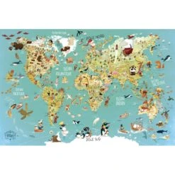 Vilac Puzzle Carte Du Monde Fantastique 500 Pièces 5 Vilac Puzzle Carte Du Monde Fantastique 500 Pièces -Jouets Pour Enfants Boutique puzzle carte du monde fantastique 500 pieces 2