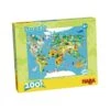 Puzzle Carte Du Monde Haba 100 Pièces