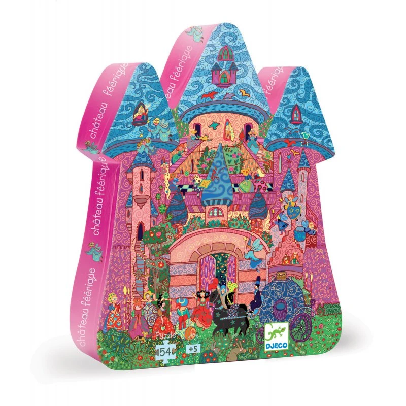 Puzzle Djeco 5 Ans Château Féerique 54 Pièces 1 Puzzle Djeco 5 Ans Château Féerique 54 Pièces