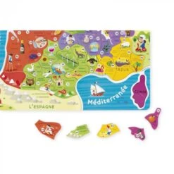 Janod Puzzle France Magnétique -Jouets Pour Enfants Boutique puzzle france magnetique 2