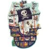 Le Bateau Des Pirates Puzzle Géant Djeco 36 Pièces