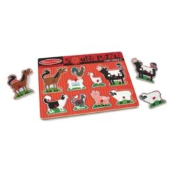 Puzzle Sonore Animaux De La Ferme