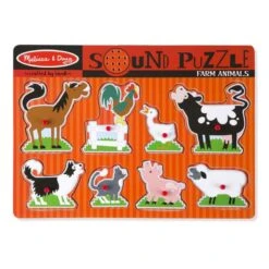 Puzzle Sonore Animaux De La Ferme 7 Puzzle Sonore Animaux De La Ferme -Jouets Pour Enfants Boutique puzzle sonore animaux de la ferme 3