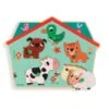 Djeco Puzzle Sonore Animaux De La Ferme Ouaf Woof