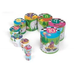 Janod Pyramide Ronde Racing -Jouets Pour Enfants Boutique pyramide ronde racing 2