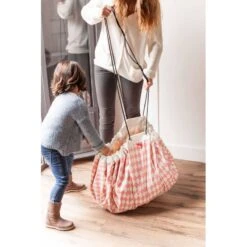 Sac Rangement De Jouets Diamant Rose - Play And Go 18 Sac Rangement De Jouets Diamant Rose - Play And Go -Jouets Pour Enfants Boutique sac rangement de jouets diamant rose play and go 4