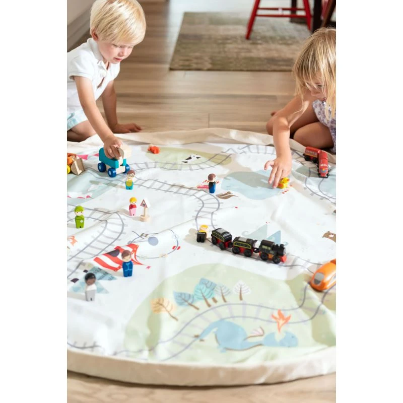 Sac Rangement Tapis Circuit De Trains - Play And Go 5 Sac Rangement Tapis Circuit De Trains - Play And Go – Image 5