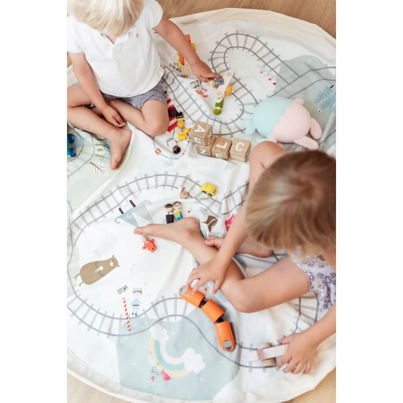 Sac Rangement Tapis Circuit De Trains - Play And Go 10 Sac Rangement Tapis Circuit De Trains - Play And Go – Image 10