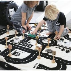 Sac Rangement Tapis Circuit De Voitures - Play And Go 19 Sac Rangement Tapis Circuit De Voitures - Play And Go -Jouets Pour Enfants Boutique sac rangement tapis circuit de voitures play and go 3