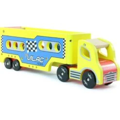 Vilac Semi Remorque + 2 Voitures à Friction 6 Vilac Semi Remorque + 2 Voitures à Friction -Jouets Pour Enfants Boutique semi remorque 2 voitures a friction 2