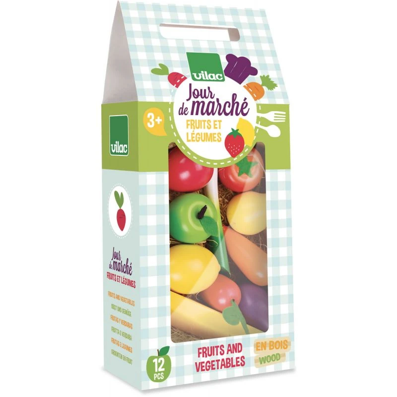 Vilac Set De Fruits Et Légumes 2 Vilac Set De Fruits Et Légumes – Image 2