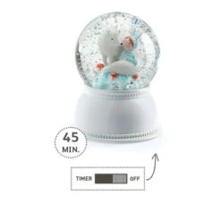 Djeco Veilleuse Boule à Neige Lila & Pupi -Jouets Pour Enfants Boutique veilleuses boule de neige lila pupi 2