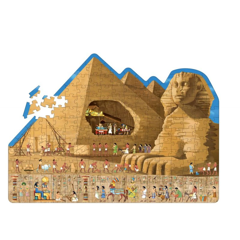 Voyage, Découvre, Explore L'Egypte Ancienne - Puzzle + Livre 2 Voyage, Découvre, Explore L'Egypte Ancienne - Puzzle + Livre – Image 2