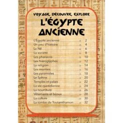 Voyage, Découvre, Explore L'Egypte Ancienne - Puzzle + Livre 11 Voyage, Découvre, Explore L'Egypte Ancienne - Puzzle + Livre -Jouets Pour Enfants Boutique voyage decouvre explore l egypte ancienne puzzle livre 2
