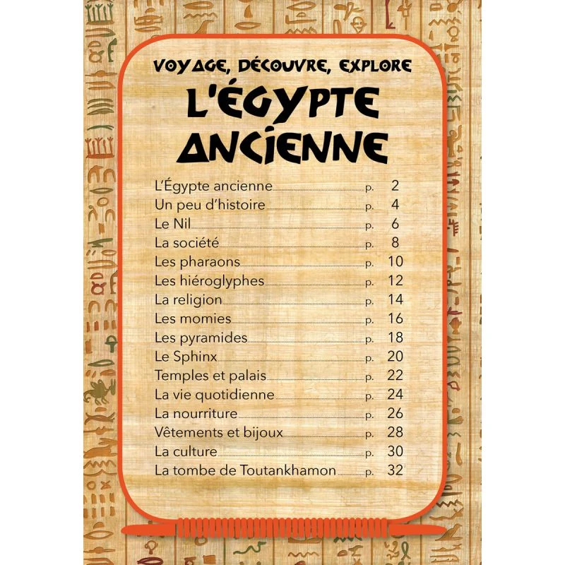 Voyage, Découvre, Explore L'Egypte Ancienne - Puzzle + Livre 3 Voyage, Découvre, Explore L'Egypte Ancienne - Puzzle + Livre – Image 3