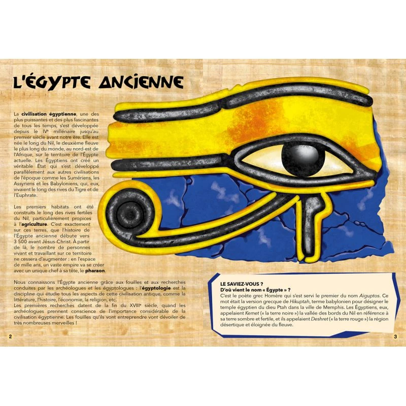 Voyage, Découvre, Explore L'Egypte Ancienne - Puzzle + Livre 4 Voyage, Découvre, Explore L'Egypte Ancienne - Puzzle + Livre – Image 4
