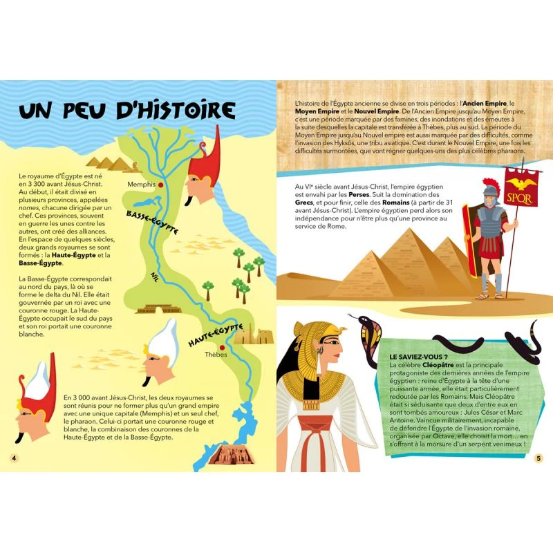 Voyage, Découvre, Explore L'Egypte Ancienne - Puzzle + Livre 5 Voyage, Découvre, Explore L'Egypte Ancienne - Puzzle + Livre – Image 5