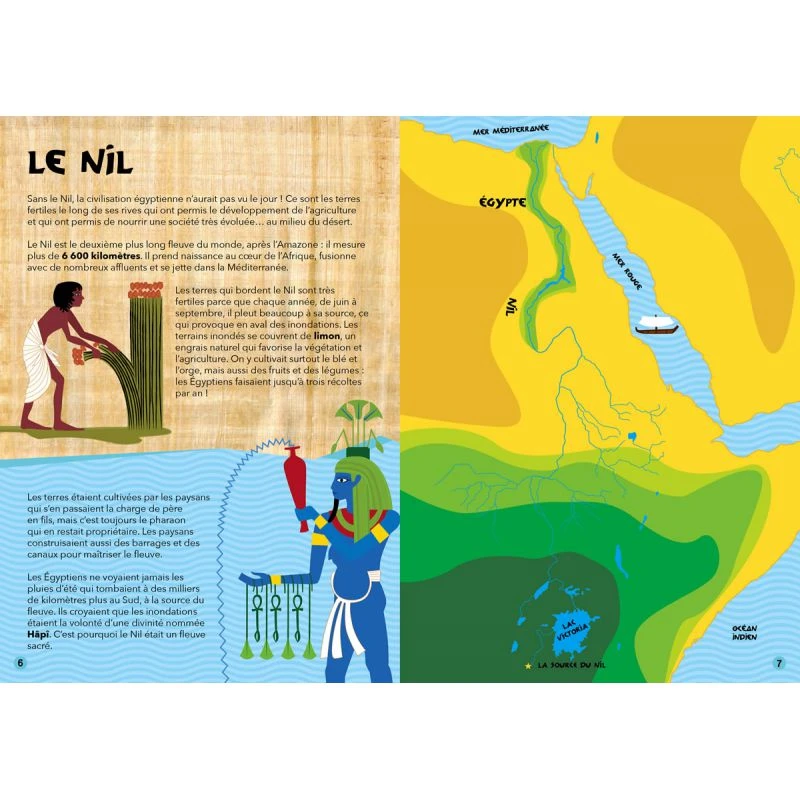 Voyage, Découvre, Explore L'Egypte Ancienne - Puzzle + Livre 6 Voyage, Découvre, Explore L'Egypte Ancienne - Puzzle + Livre – Image 6
