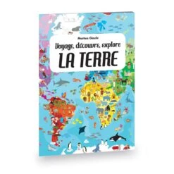Voyage, Découvre, Explore La Terre - Puzzle + Livre -Jouets Pour Enfants Boutique voyage decouvre explore la terre puzzle livre 2