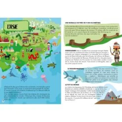 Voyage, Découvre, Explore La Terre - Puzzle + Livre -Jouets Pour Enfants Boutique voyage decouvre explore la terre puzzle livre 7