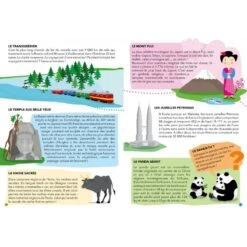 Voyage, Découvre, Explore La Terre - Puzzle + Livre -Jouets Pour Enfants Boutique voyage decouvre explore la terre puzzle livre 8