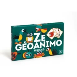 Djeco Ze Geoanimo - Jeu De Formes Et Couleurs - 3 Ans -Jouets Pour Enfants Boutique ze geoanimo jeu de construction 3 ans 11