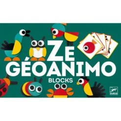 Djeco Ze Geoanimo - Jeu De Formes Et Couleurs - 3 Ans -Jouets Pour Enfants Boutique ze geoanimo jeu de construction 3 ans 12